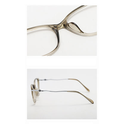 Techsuit 86162 Women's Computer Glasses, Anti-Blue Light, Silver Brown