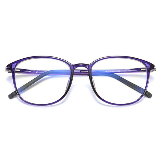 Techsuit F2822 Women's Computer Glasses, Anti-Blue Light, Purple
