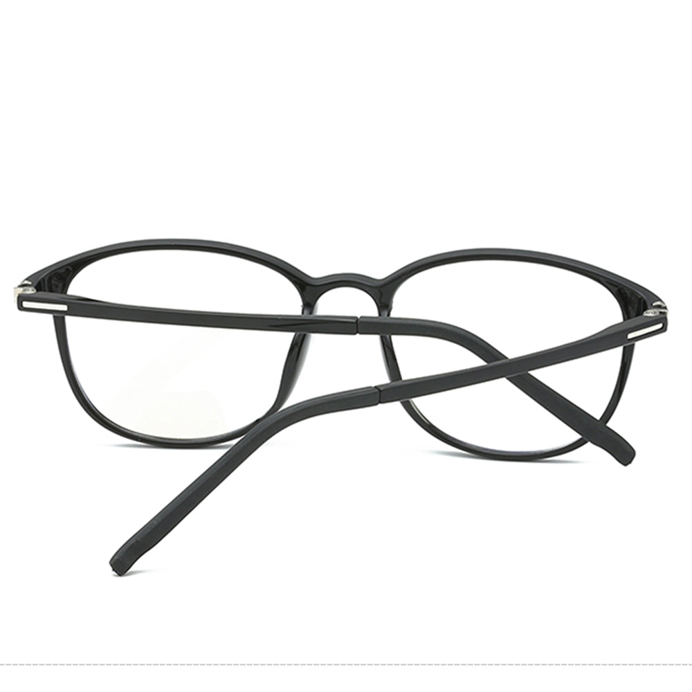 Damen-Computergläser Techsuit F2822, Anti-Blaues Licht, Schwarz