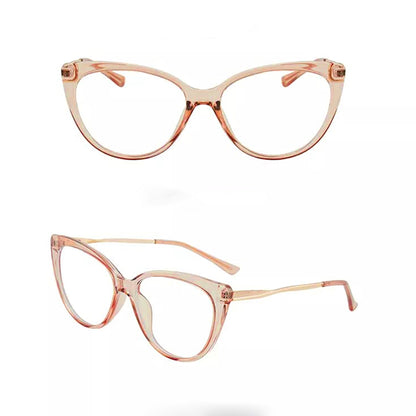Lunettes d'ordinateur pour femme Techsuit F5018-C6, anti-lumière bleue, marron