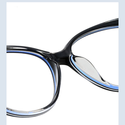 Lunettes d'ordinateur pour femme Techsuit F5018-C6, anti-lumière bleue, marron