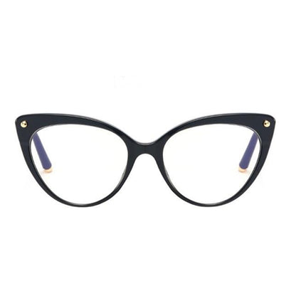 Damen-Computergläser Techsuit F93308, Anti-Blaues Licht, Schwarz