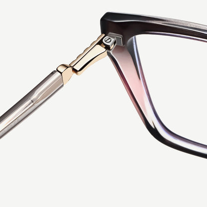 Techsuit LS250 Women's Computer Glasses, Anti-Blue Light, Pink Gradient