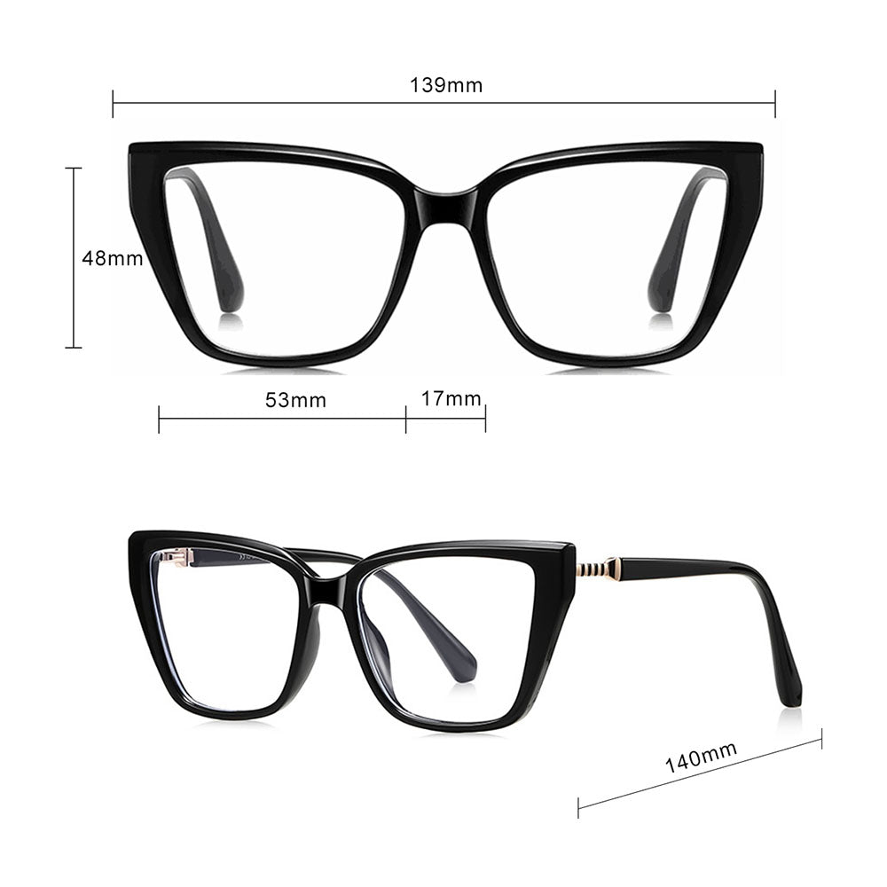 Techsuit LS250 Women's Computer Glasses, Anti-Blue Light, Pink Gradient