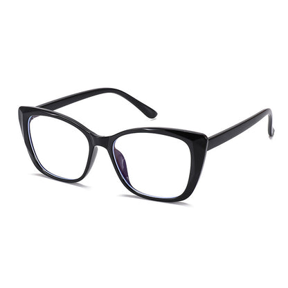 Techsuit Women's Computer Glasses PC28016-C1, Anti-Blue Light, Black