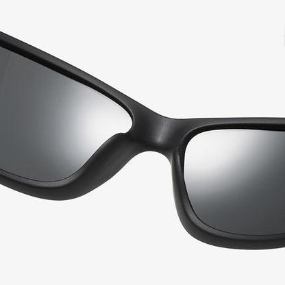 Unisex Fahrradbrille Techsuit 201910, polarisiert, blau