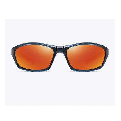 Lunettes de Cyclisme Unisex Techsuit 24101, Polarisées, Bleues