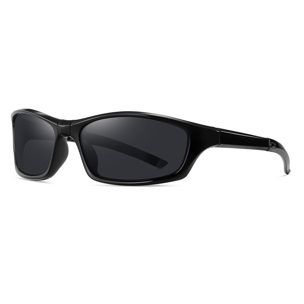 Lunettes de Cyclisme Unisex Techsuit 24101, Polarisées, Noires