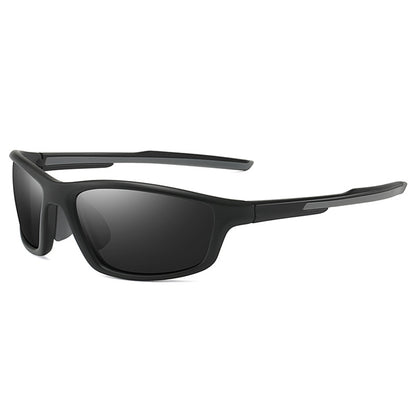 Lunettes de Cyclisme Unisexes Techsuit 3047, Protection UV, Noires