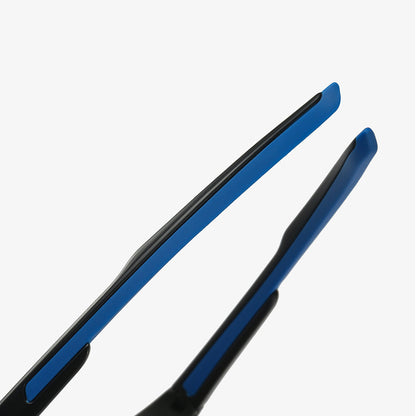 Lunettes de Cyclisme Unisexes Techsuit 3047, Protection UV, Noires