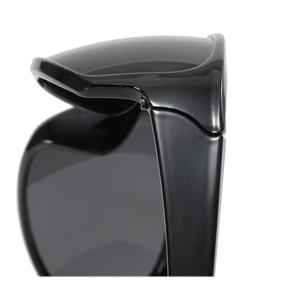 Unisex Fahrradbrille Techsuit 9937, Schwarz Blau Gelb