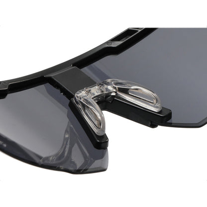 Lunettes de Cyclisme Unisexes Techsuit 9963, Noires Orange