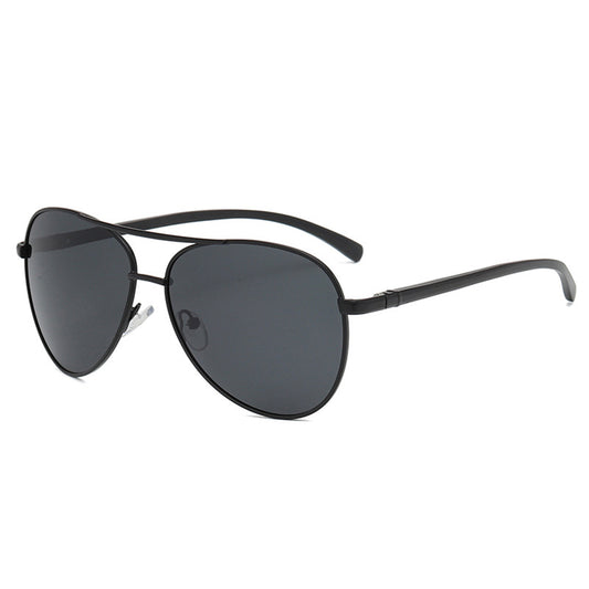 Lunettes de Soleil Homme Techsuit 2150, Polarisées, Protection UV, Noir Gris