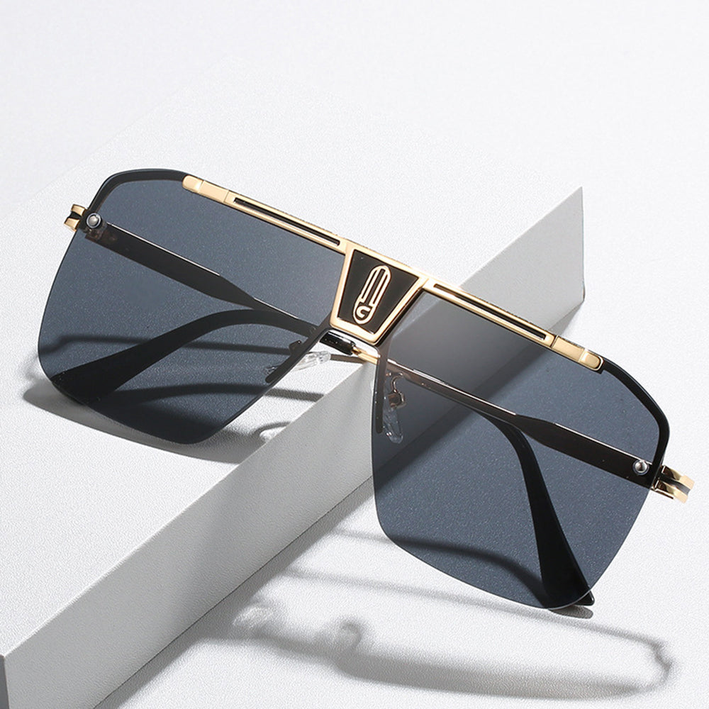 Herren-Sonnenbrille Techsuit 2576, Gold Grün Braun