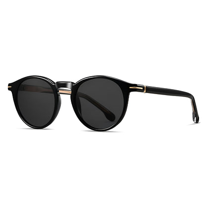 Herren-Sonnenbrille Techsuit 31235, polarisiert, schwarz