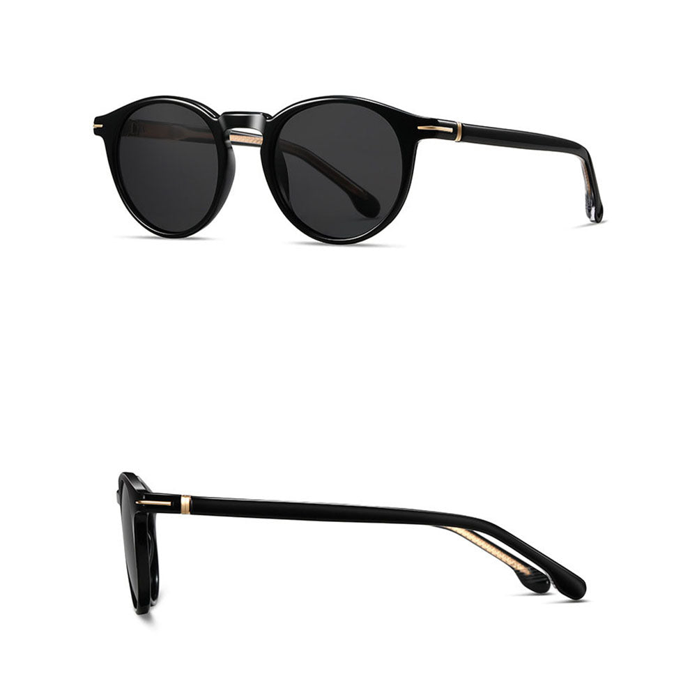 Herren-Sonnenbrille Techsuit 31235, polarisiert, schwarz