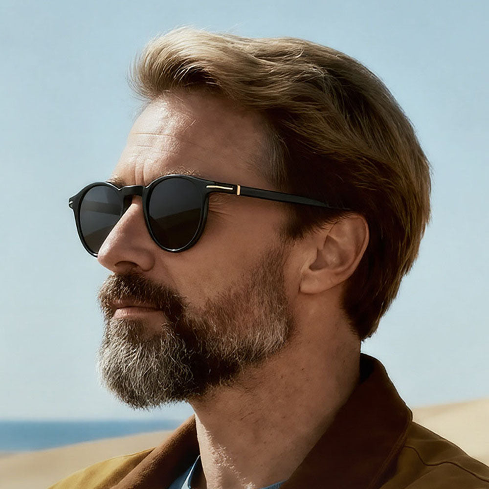 Herren-Sonnenbrille Techsuit 31235, polarisiert, grün