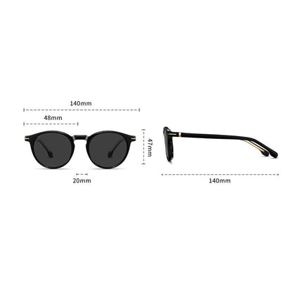 Herren-Sonnenbrille Techsuit 31235, polarisiert, grün