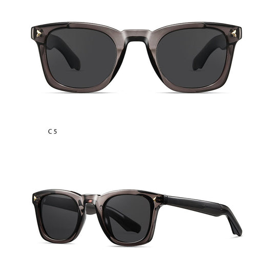 Herren-Sonnenbrille Techsuit 31243, polarisiert, UV-Schutz, Grau