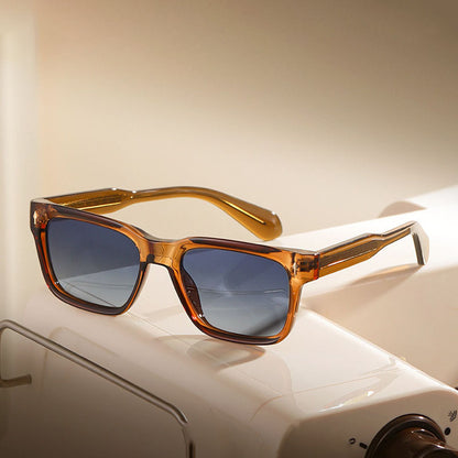Men's Techsuit 31246 Sunglasses, Polarized, UV Protection, Brown Blue