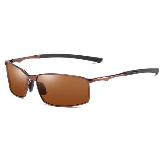 Lunettes de Soleil Homme Techsuit 559, Polarisées, Protection UV, Marron
