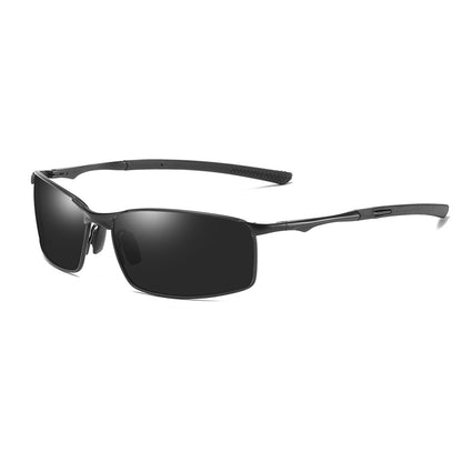 Herren-Sonnenbrille Techsuit 559, polarisiert, UV-Schutz, schwarz