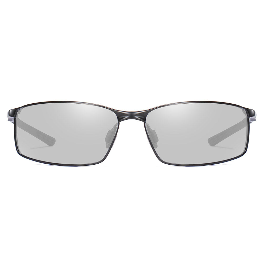 Men's Techsuit 559 Sunglasses, Polarized, UV Protection, Transparent Black