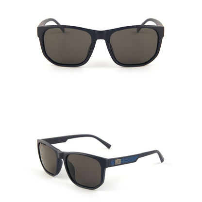 Herren-Sonnenbrille Techsuit 8502, polarisiert, UV-Schutz, mattblau-grau