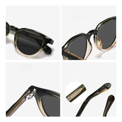 Herren-Sonnenbrille Techsuit 8663, polarisiert, UV-Schutz, schwarz