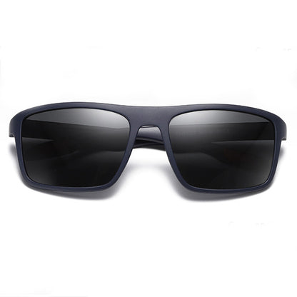 Herren-Sonnenbrille Techsuit TR90 (MM101), polarisiert, UV-Schutz, Blau Rot