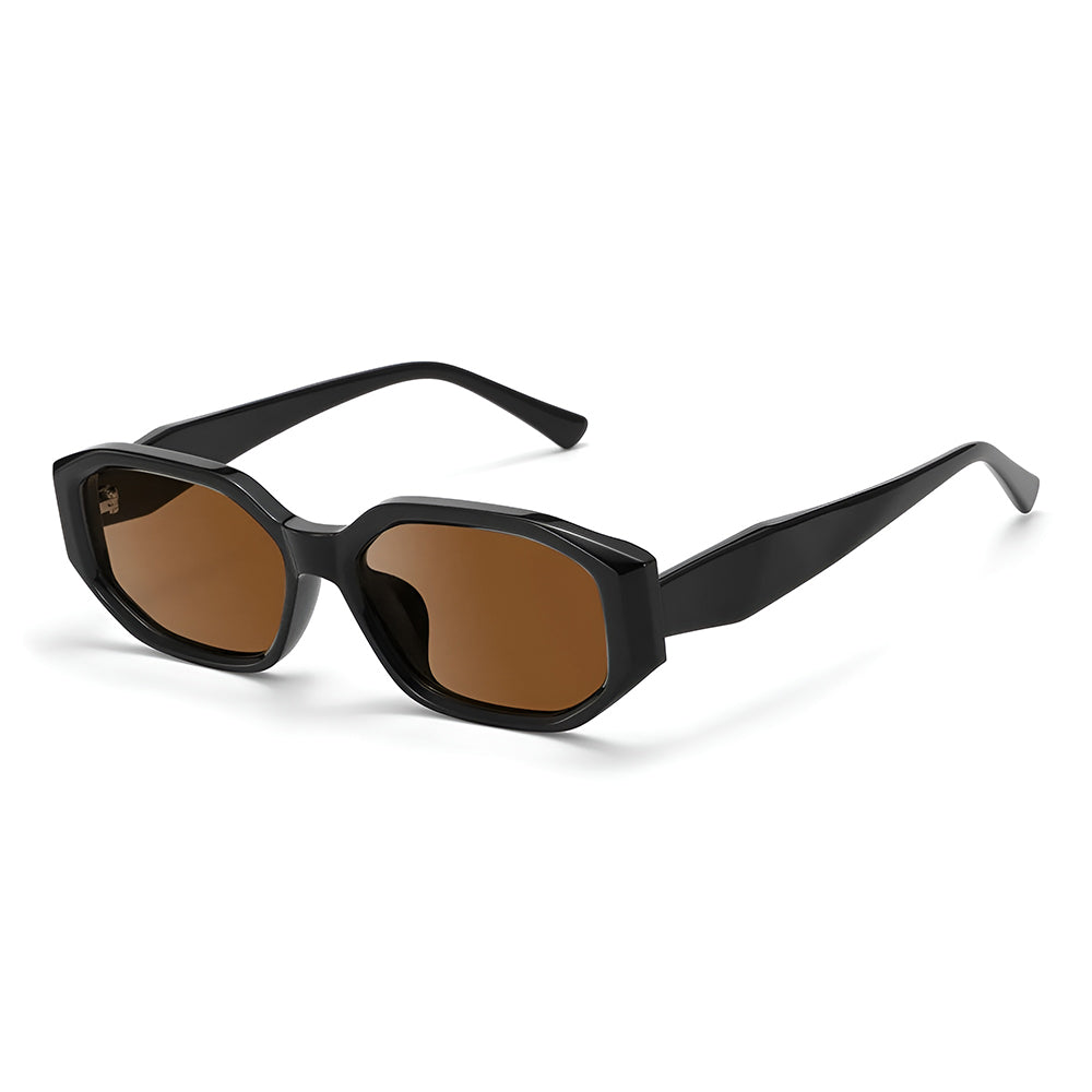 Lunettes de Soleil Enfants Techsuit 11153, Polarisées, Protection UV, Noir Marron