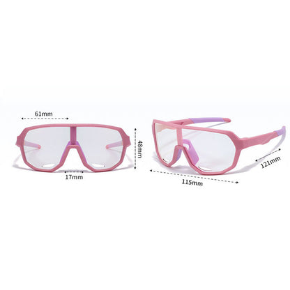 Techsuit Kinder Sonnenbrille 22312, polarisiert, UV-Schutz, rosa