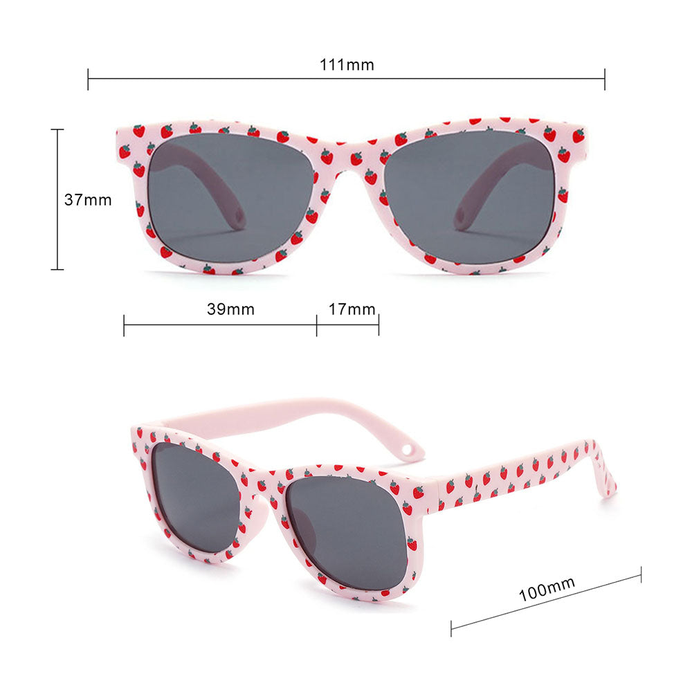 Lunettes de Soleil Enfants Techsuit 5218, Polarisées, Protection UV, Bleues