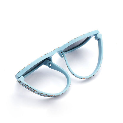Lunettes de Soleil Enfants Techsuit 5218, Polarisées, Protection UV, Bleues