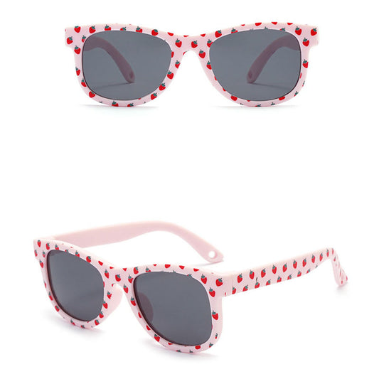 Lunettes de Soleil Enfants Techsuit 5218, Polarisées, Protection UV, Rose