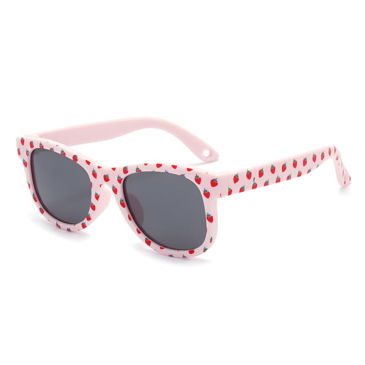 Lunettes de Soleil Enfants Techsuit 5218, Polarisées, Protection UV, Rose