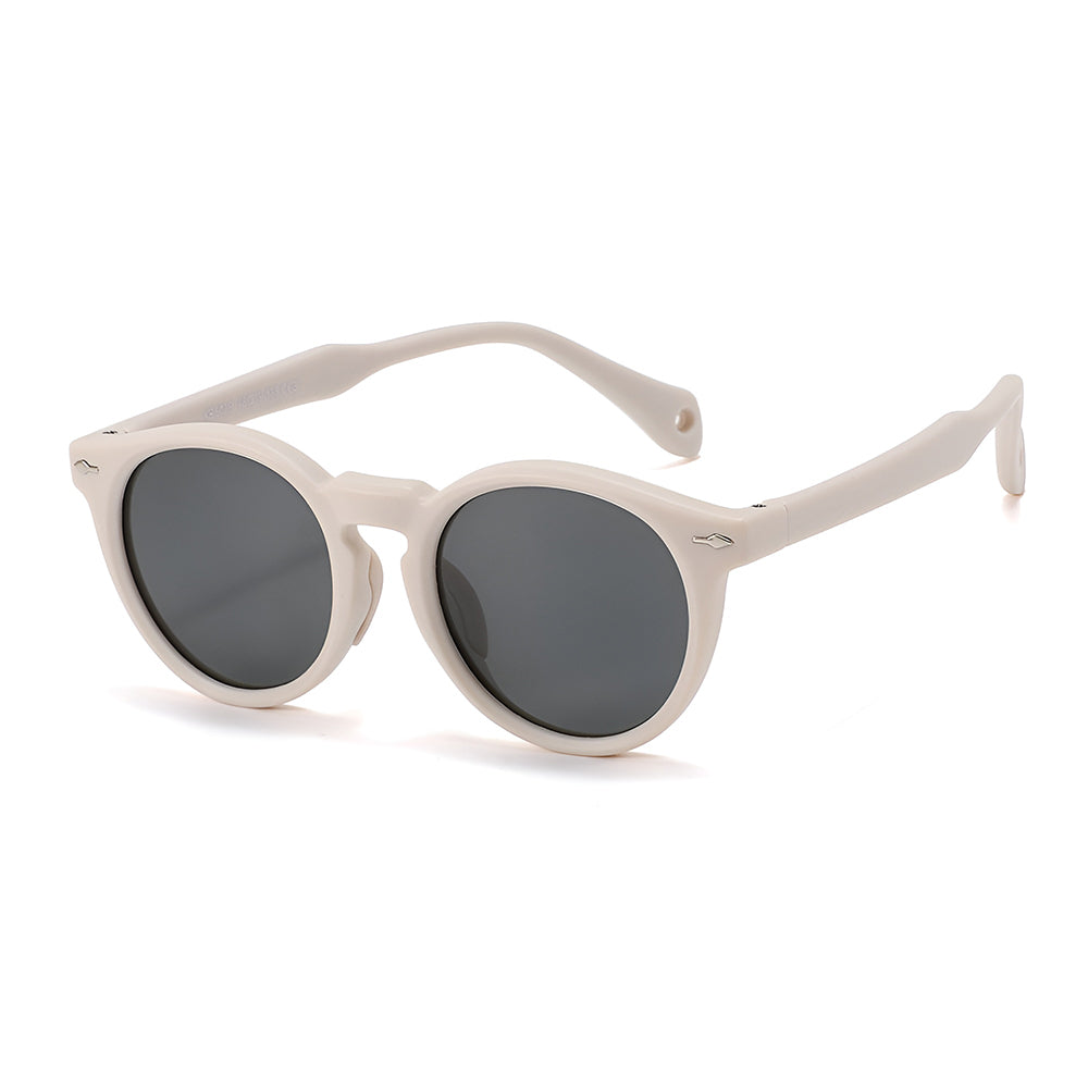 Techsuit 602 Kinder Sonnenbrille, polarisiert, UV-Schutz, Beige