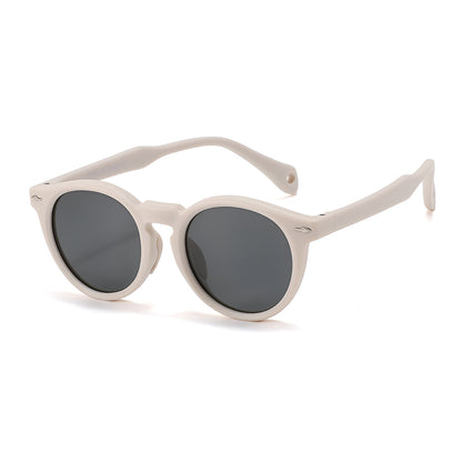 Techsuit 602 Kinder Sonnenbrille, polarisiert, UV-Schutz, Beige