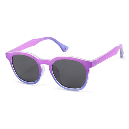 Techsuit 691 Kinder-Sonnenbrille, polarisiert, UV-Schutz, lila
