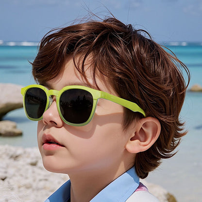 Techsuit 691 Kinder-Sonnenbrille, polarisiert, UV-Schutz, lila