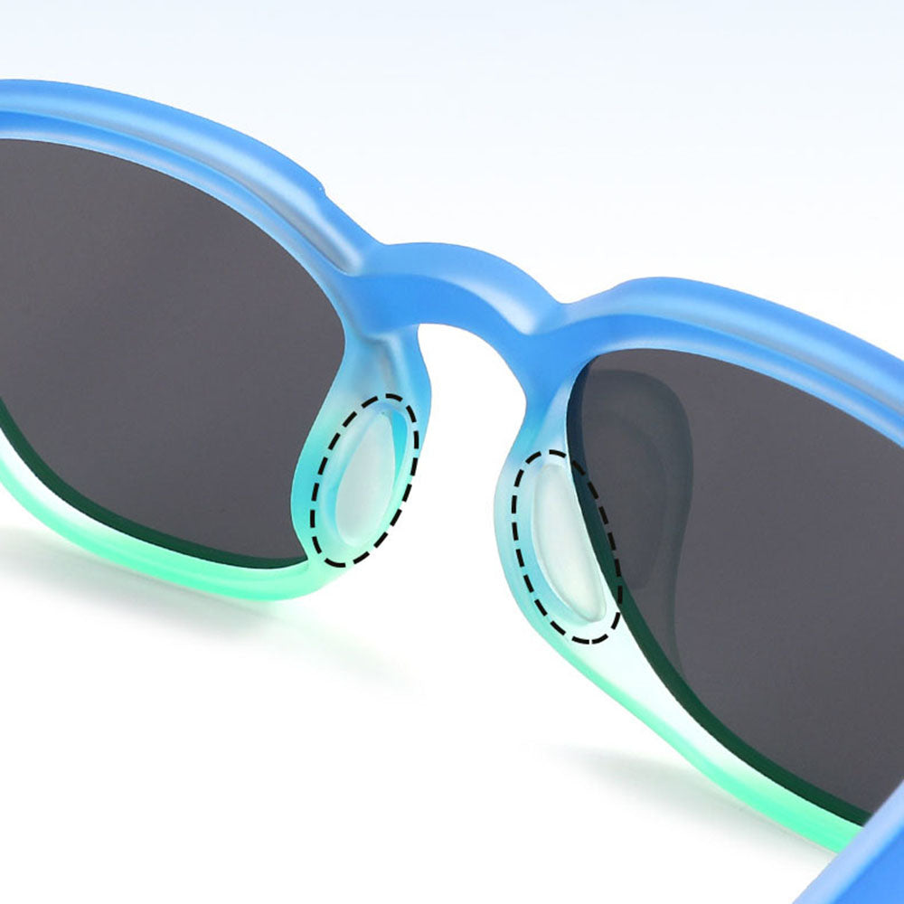 Techsuit 691 Kinder-Sonnenbrille, polarisiert, UV-Schutz, lila