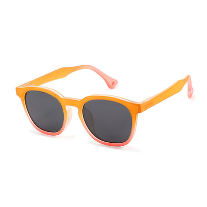 Techsuit 691 Kinder-Sonnenbrille, polarisiert, UV-Schutz, orange