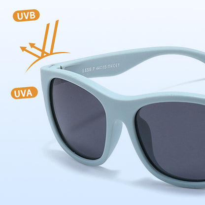 Techsuit Kinder Sonnenbrille 8351-C27, polarisiert, grün