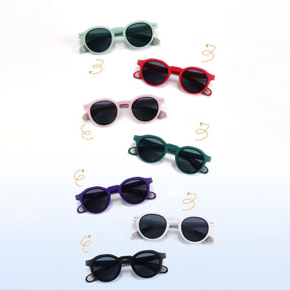 Lunettes de Soleil Enfants Techsuit 8443, Polarisées, Protection UV, Rouges