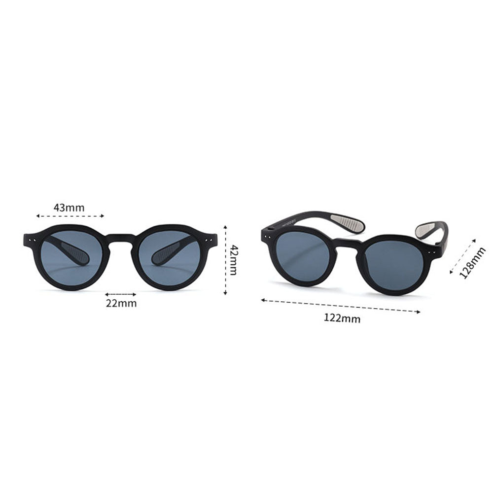 Lunettes de Soleil Enfants Techsuit 8443, Polarisées, Protection UV, Rouges