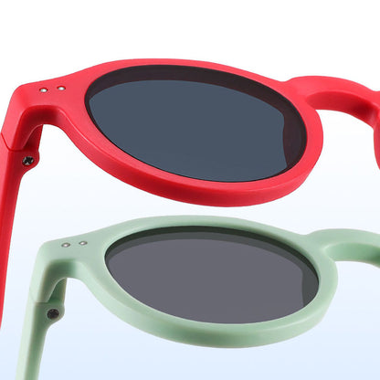 Techsuit Kinder Sonnenbrille 8443, polarisiert, UV-Schutz, grün