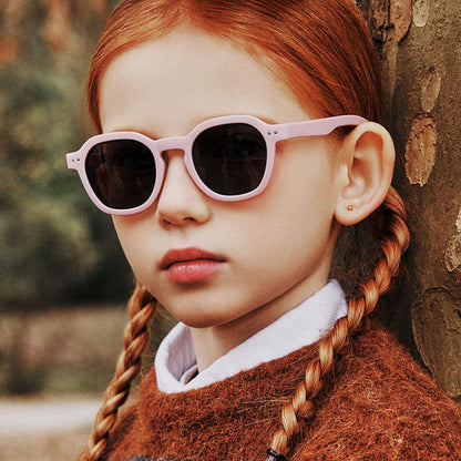 Techsuit Kinder Sonnenbrille 8447, polarisiert, UV-Schutz, schwarz