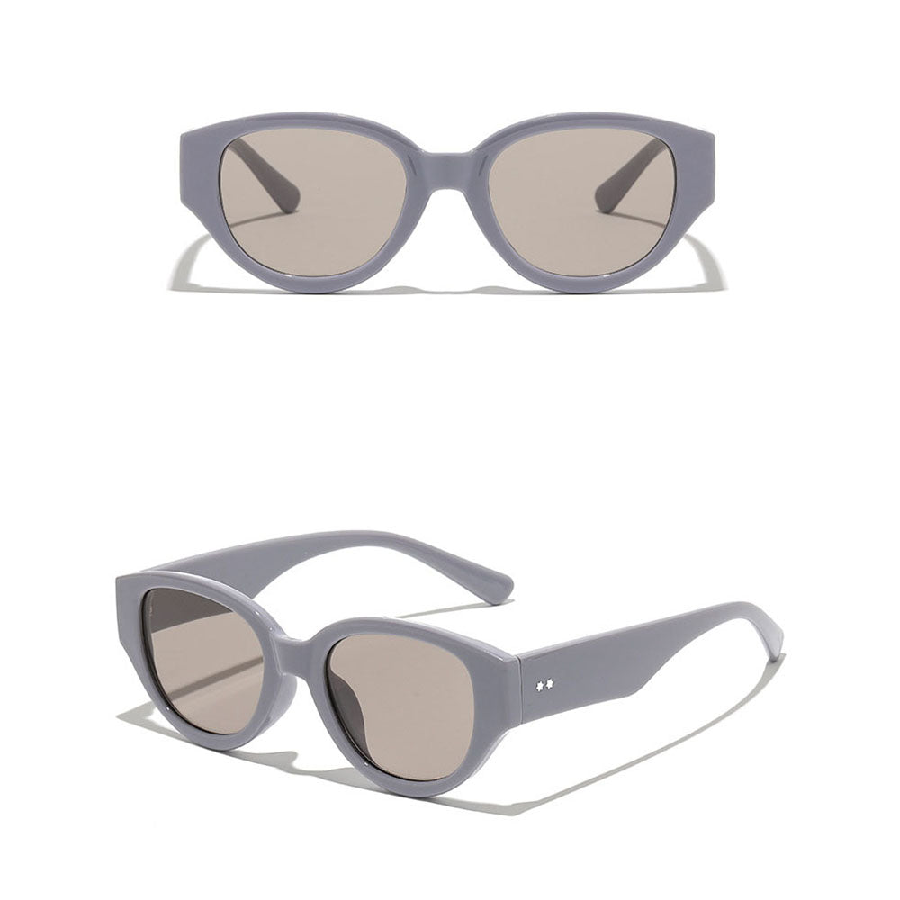 Damen-Sonnenbrille Techsuit 17002, Grau Braun