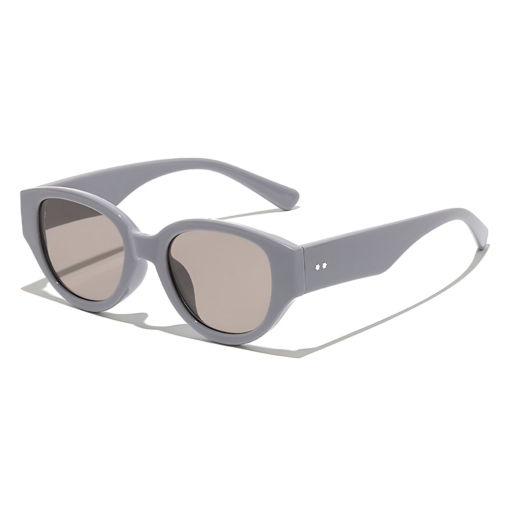 Damen-Sonnenbrille Techsuit 17002, Grau Braun