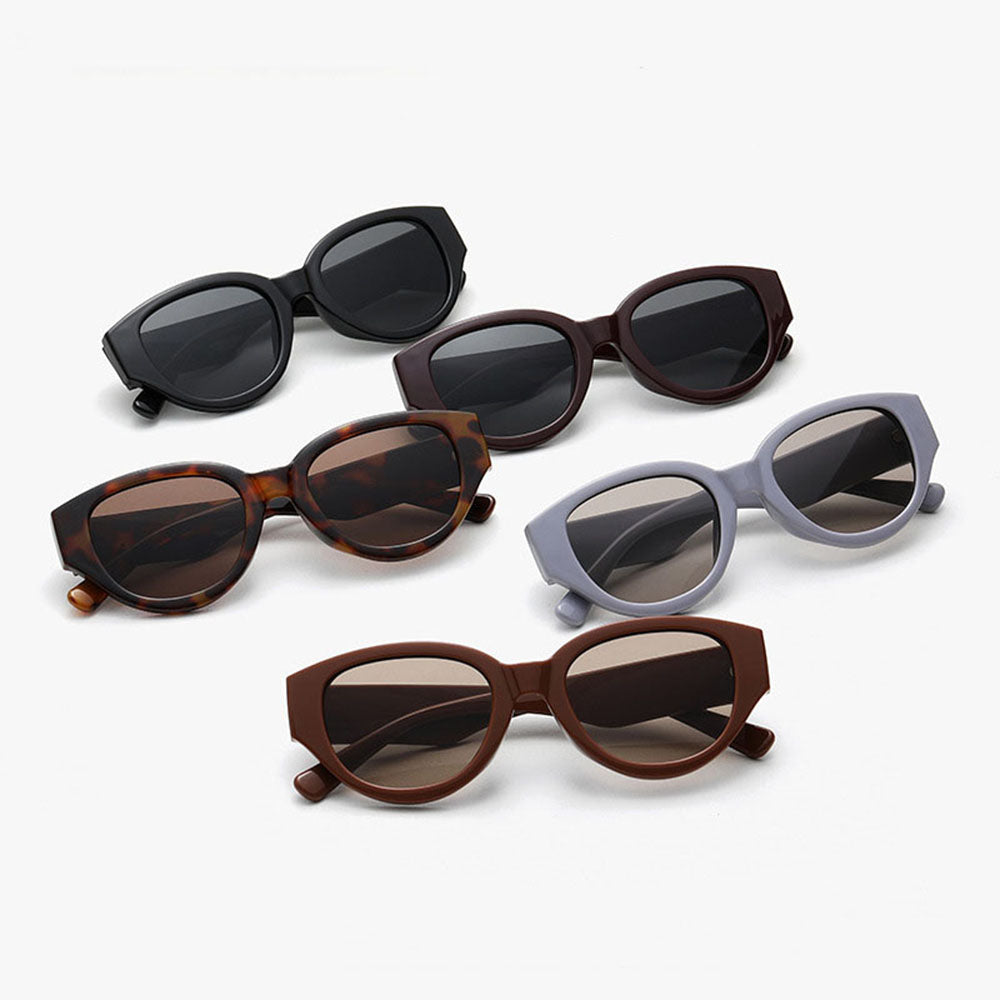 Damen-Sonnenbrille Techsuit 17002, Grau Braun